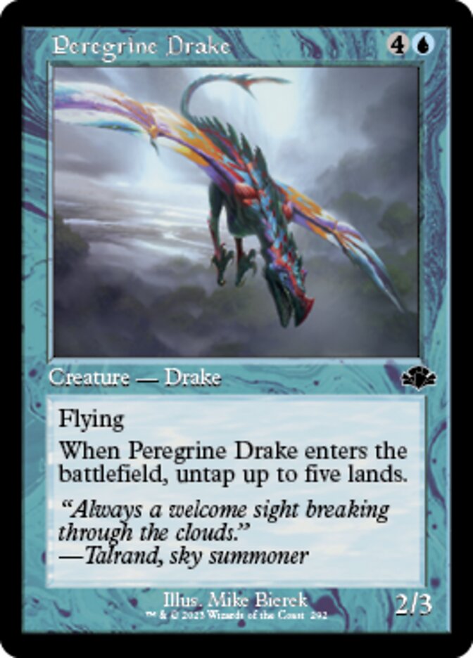 Peregrine Drake (Retro) [Dominaria Remastered] | Gaming Infinity