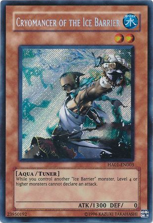 Cryomancer of the Ice Barrier [HA01-EN003] Secret Rare | Gaming Infinity