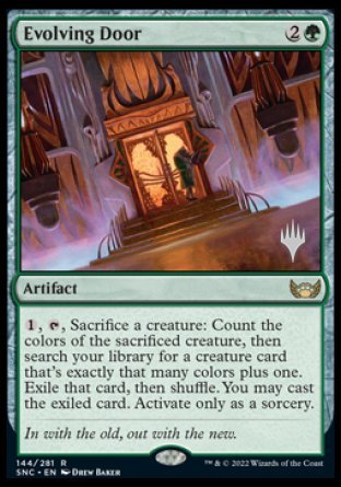 Evolving Door (Promo Pack) [Streets of New Capenna Promos] | Gaming Infinity