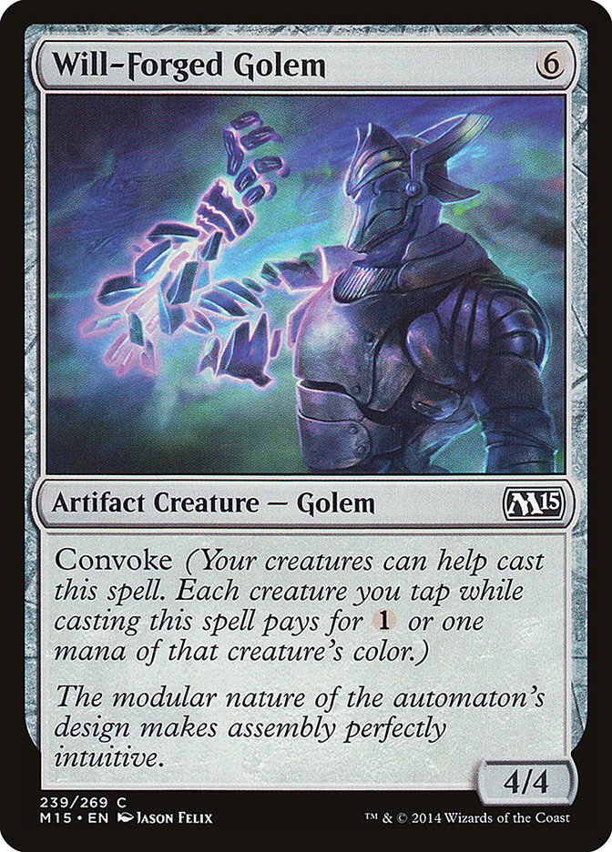 Will-Forged Golem [Magic 2015] | Gaming Infinity