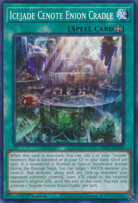 Icejade Cenote Enion Cradle [MP23-EN028] Common | Gaming Infinity