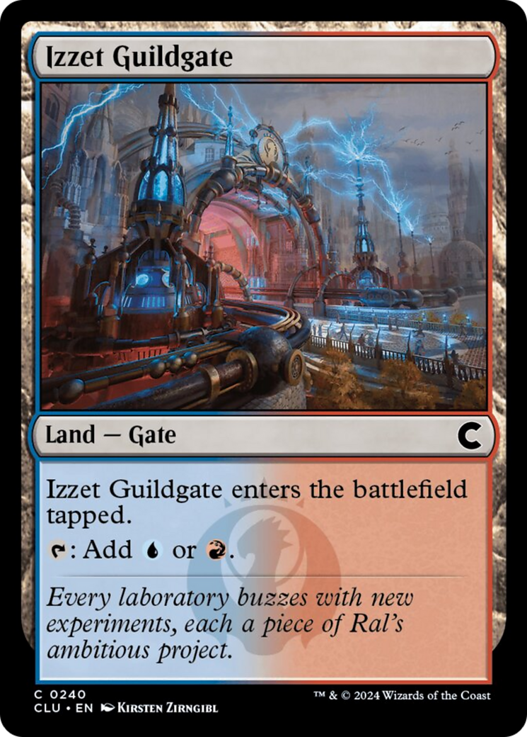 Izzet Guildgate [Ravnica: Clue Edition] | Gaming Infinity