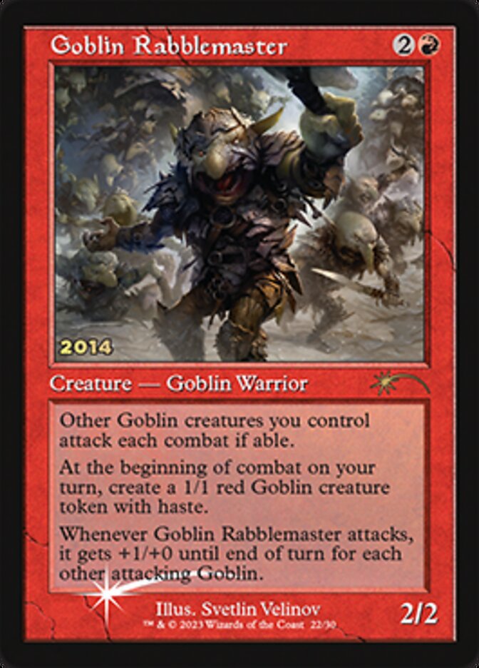 Goblin Rabblemaster [30th Anniversary Promos] | Gaming Infinity