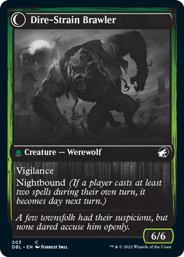 Tireless Hauler // Dire-Strain Brawler [Innistrad: Double Feature] | Gaming Infinity