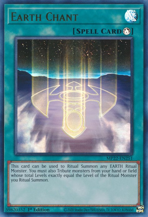 Earth Chant [MP22-EN251] Ultra Rare | Gaming Infinity