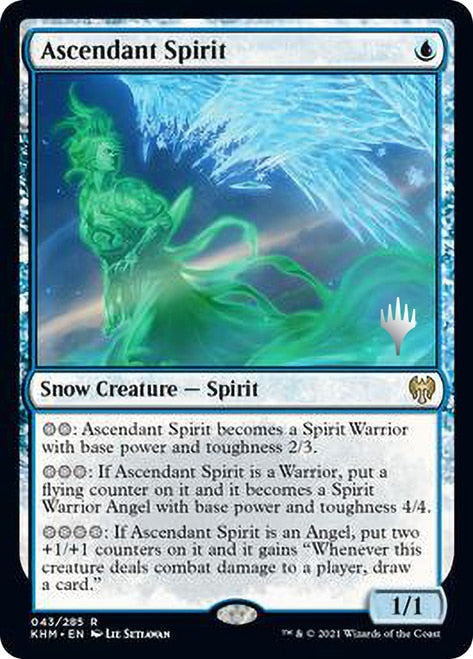 Ascendant Spirit [Kaldheim Promo Pack] | Gaming Infinity