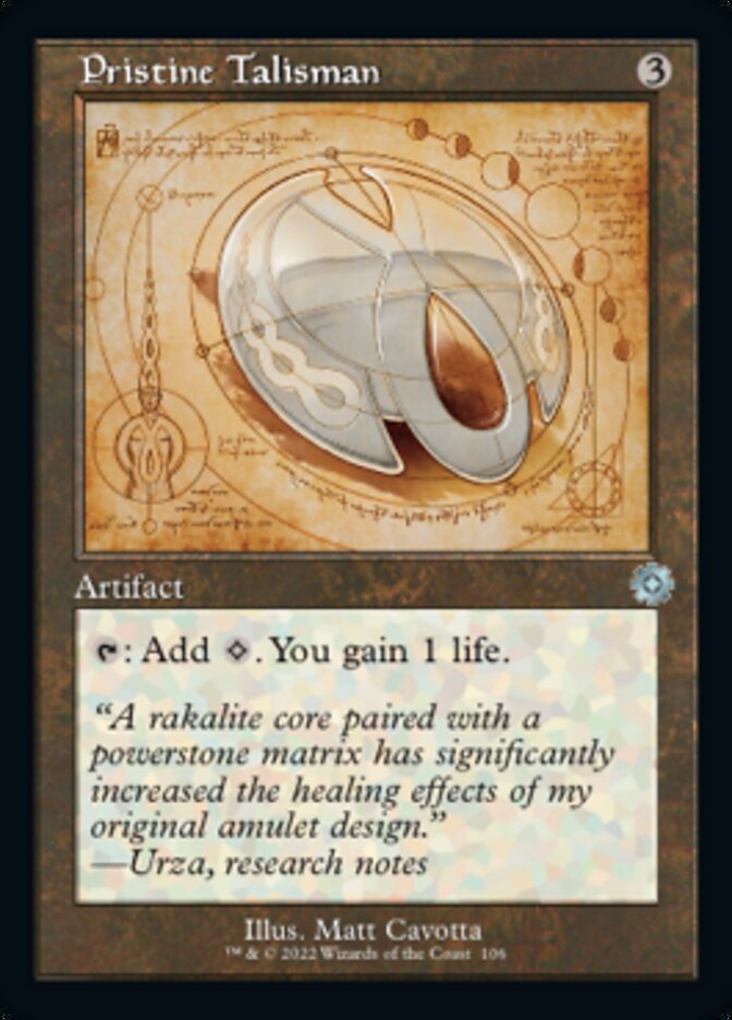 Pristine Talisman (Retro Schematic) [The Brothers' War Retro Artifacts] | Gaming Infinity