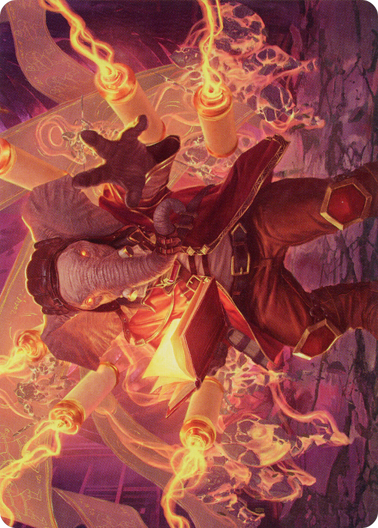 Quintorius, Loremaster Art Card (52) [March of the Machine Art Series] | Gaming Infinity