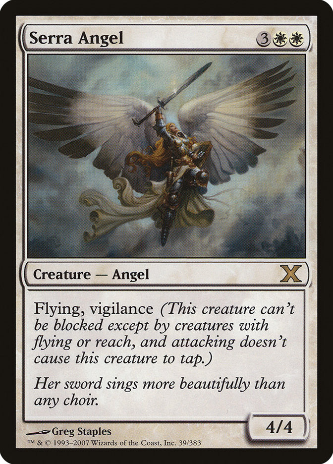 Serra Angel [Tenth Edition] | Gaming Infinity