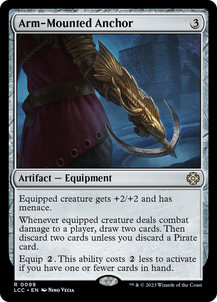 Arm-Mounted Anchor [The Lost Caverns of Ixalan Commander] | Gaming Infinity