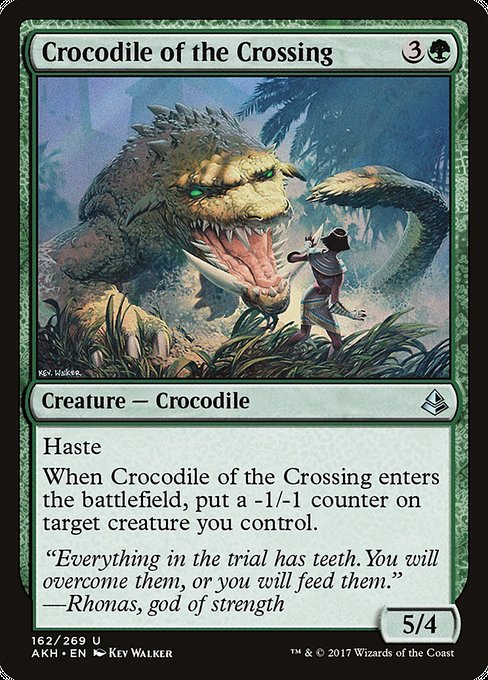 Crocodile of the Crossing [Amonkhet] | Gaming Infinity