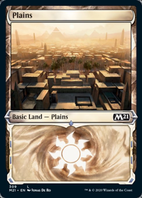 Plains (Showcase) [Core Set 2021] | Gaming Infinity