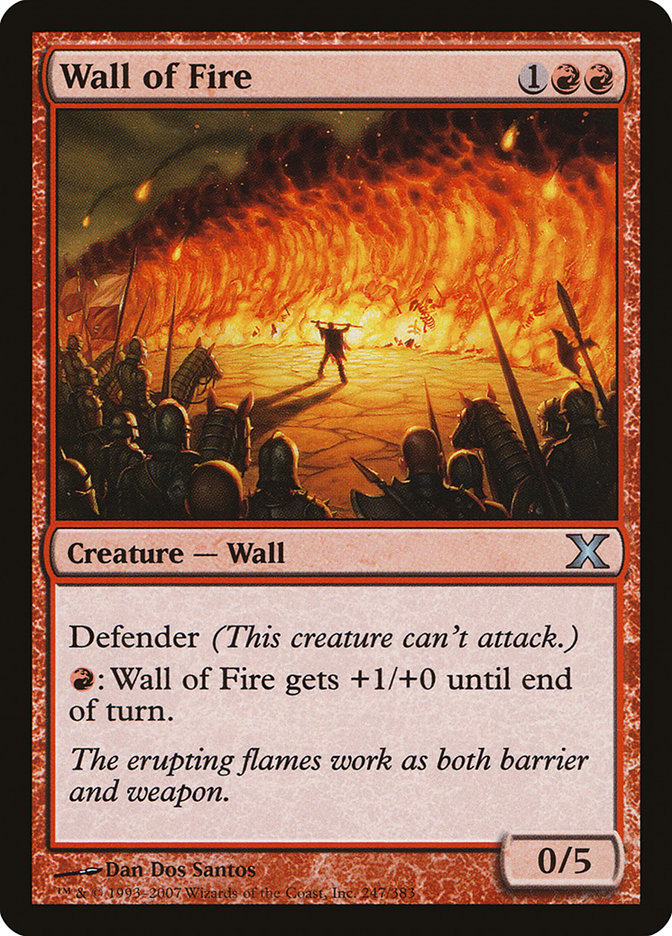 Wall of Fire [Tenth Edition] | Gaming Infinity