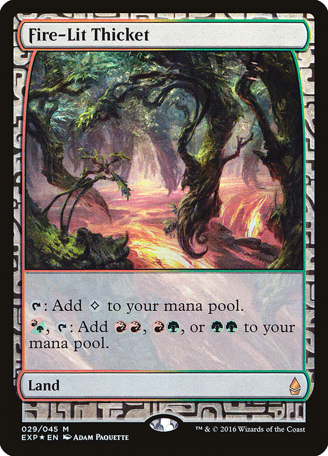 Fire-Lit Thicket [Zendikar Expeditions] | Gaming Infinity