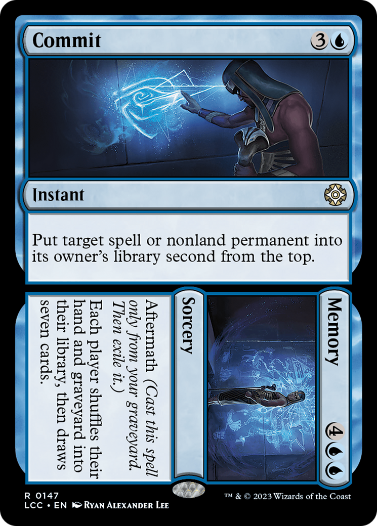 Commit // Memory [The Lost Caverns of Ixalan Commander] | Gaming Infinity