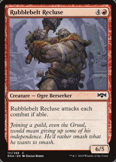 Rubblebelt Recluse [Ravnica Allegiance] | Gaming Infinity