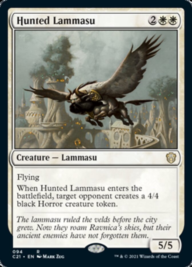 Hunted Lammasu [Commander 2021] | Gaming Infinity