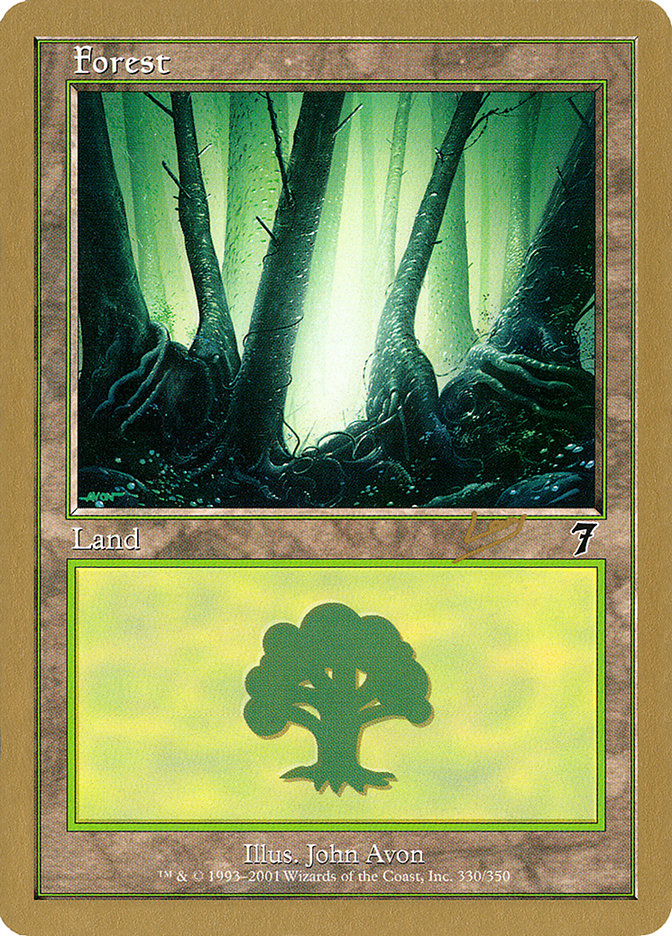 Forest (rl330) (Raphael Levy) [World Championship Decks 2002] | Gaming Infinity