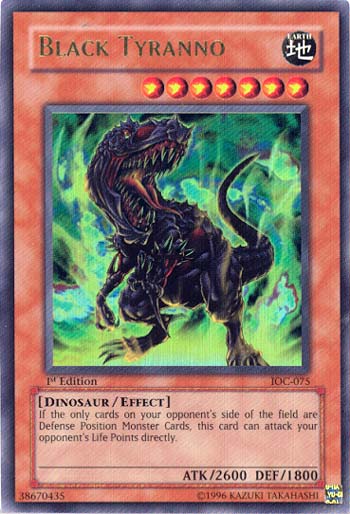 Black Tyranno [IOC-075] Ultra Rare | Gaming Infinity