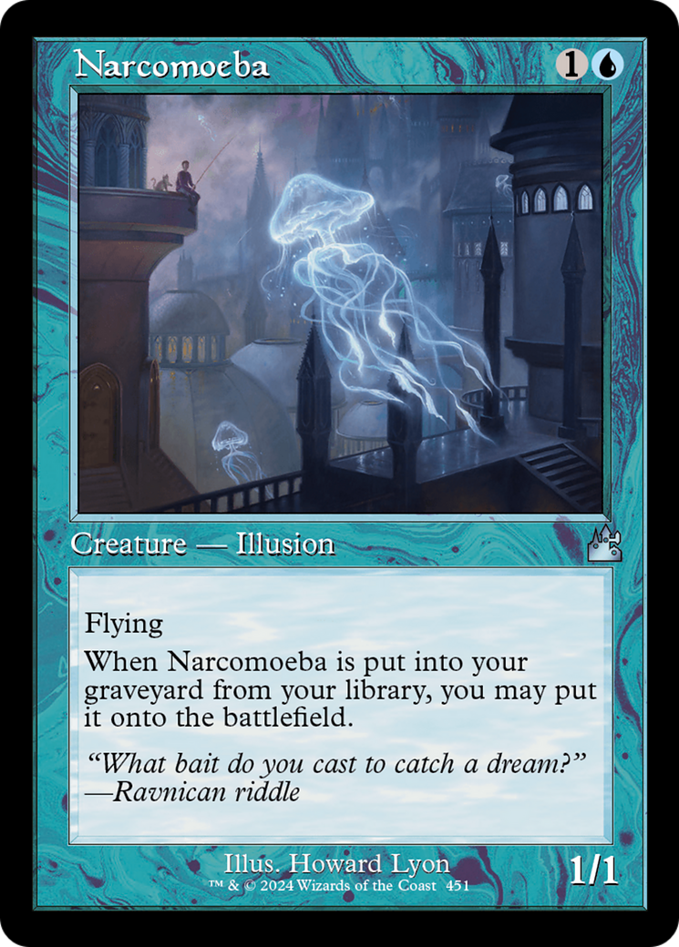 Narcomoeba (Retro Frame) [Ravnica Remastered] | Gaming Infinity