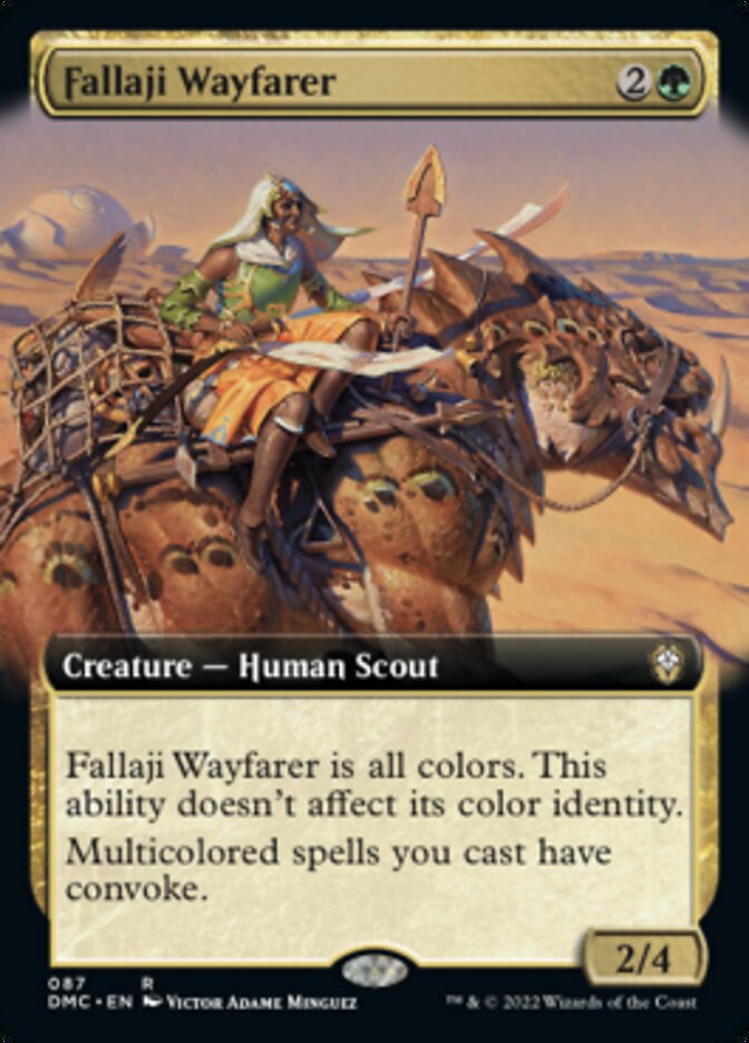 Fallaji Wayfarer (Extended Art) [Dominaria United Commander] | Gaming Infinity