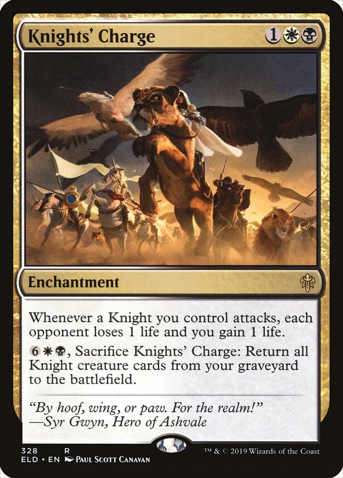 Knights' Charge [Throne of Eldraine] | Gaming Infinity