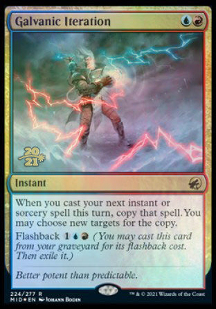 Galvanic Iteration [Innistrad: Midnight Hunt Prerelease Promos] | Gaming Infinity