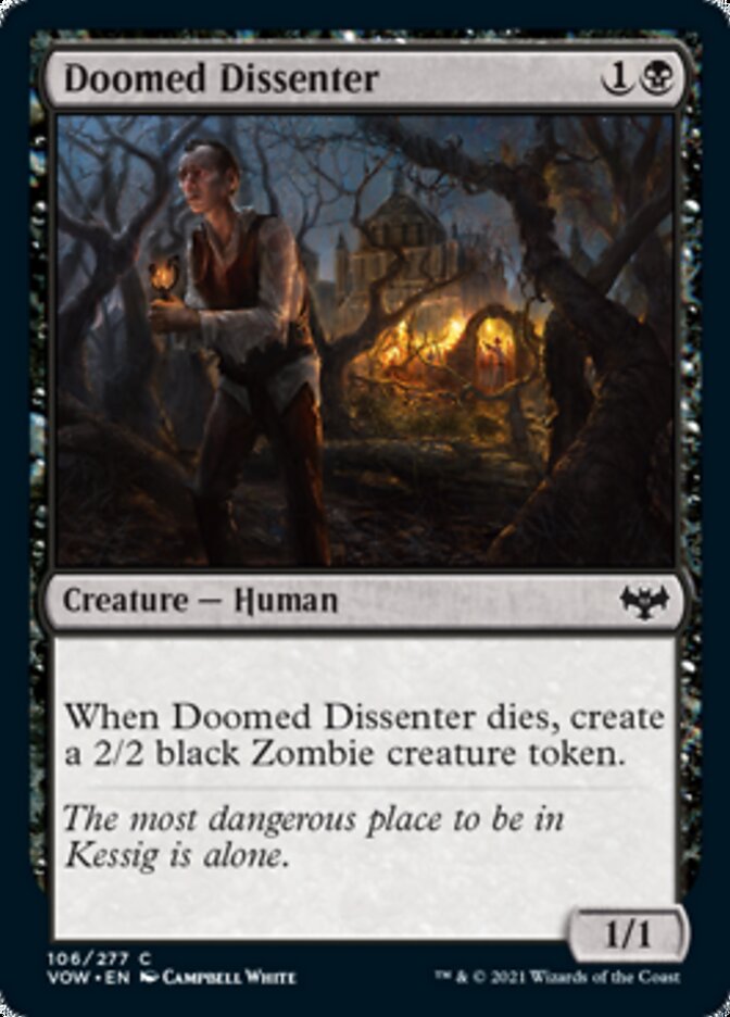 Doomed Dissenter [Innistrad: Crimson Vow] | Gaming Infinity