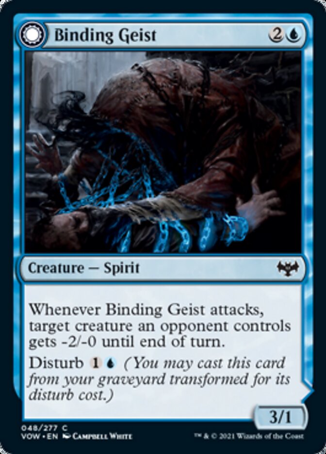 Binding Geist // Spectral Binding [Innistrad: Crimson Vow] | Gaming Infinity