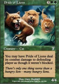 Pride of Lions [Seventh Edition] | Gaming Infinity