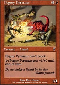 Pygmy Pyrosaur [Seventh Edition] | Gaming Infinity