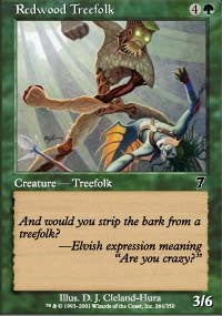 Redwood Treefolk [Seventh Edition] | Gaming Infinity