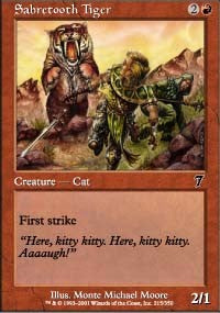 Sabretooth Tiger [Seventh Edition] | Gaming Infinity