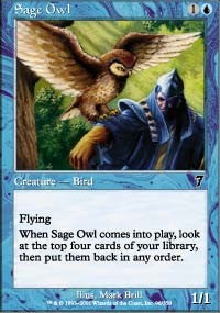 Sage Owl [Seventh Edition] | Gaming Infinity