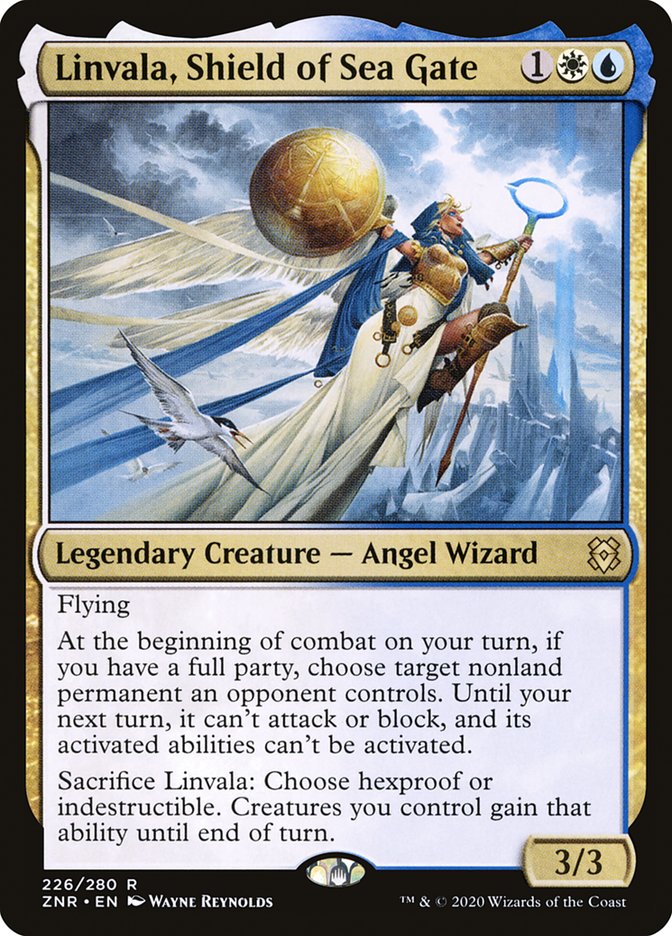 Linvala, Shield of Sea Gate [Zendikar Rising] | Gaming Infinity