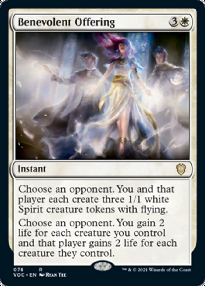 Benevolent Offering [Innistrad: Crimson Vow Commander] | Gaming Infinity