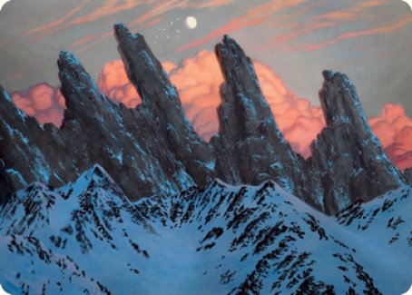 Mountain (275) Art Card [Dungeons & Dragons: Adventures in the Forgotten Realms Art Series] | Gaming Infinity