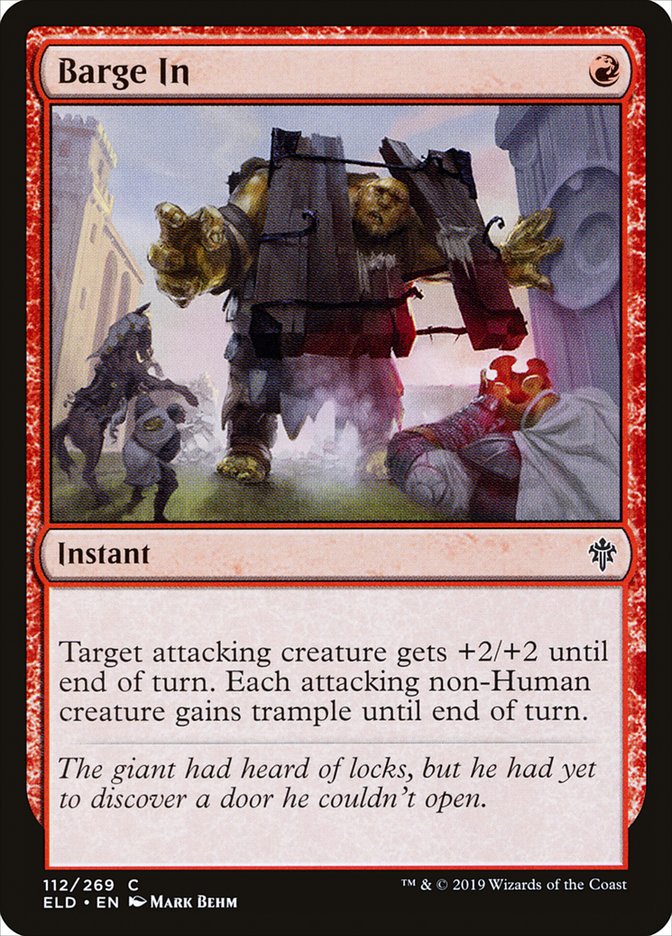 Barge In [Throne of Eldraine] | Gaming Infinity