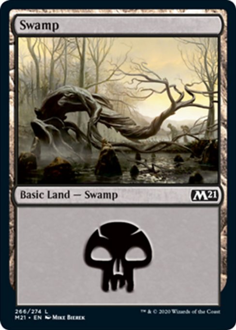 Swamp [Core Set 2021] | Gaming Infinity