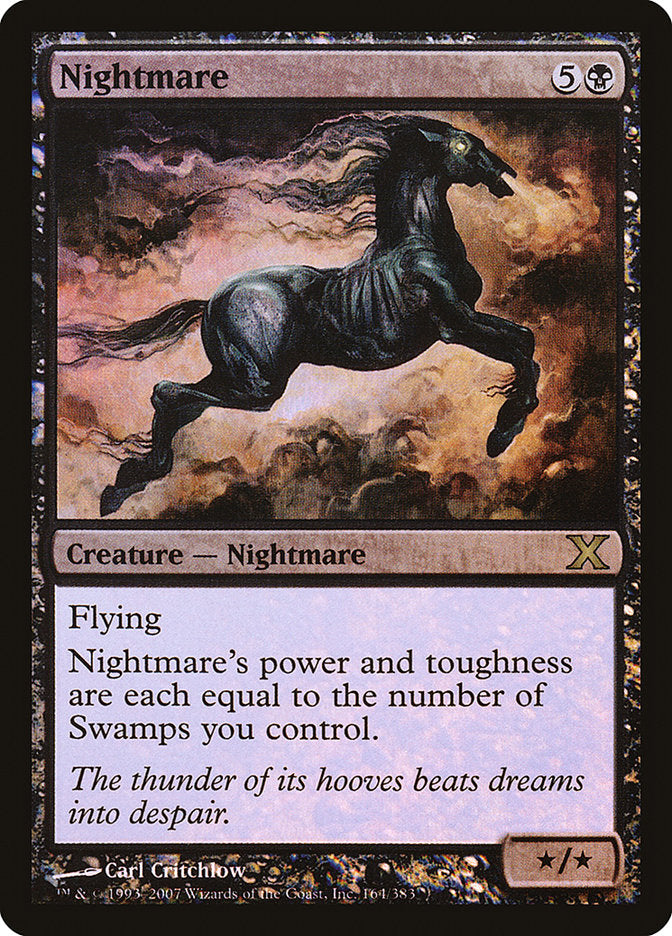 Nightmare (Premium Foil) [Tenth Edition] | Gaming Infinity