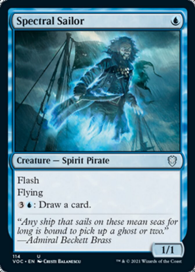 Spectral Sailor [Innistrad: Crimson Vow Commander] | Gaming Infinity