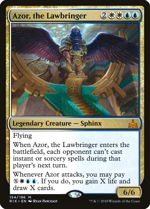 Azor, the Lawbringer [Rivals of Ixalan] | Gaming Infinity