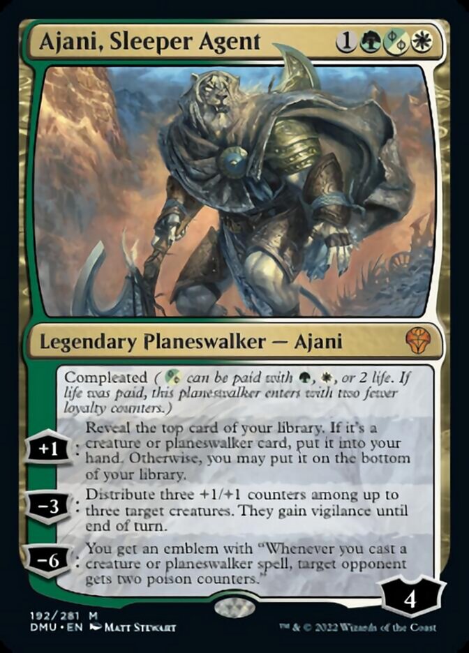 Ajani, Sleeper Agent [Dominaria United] | Gaming Infinity