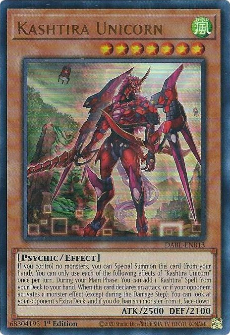 Kashtira Unicorn [DABL-EN013] Ultra Rare | Gaming Infinity