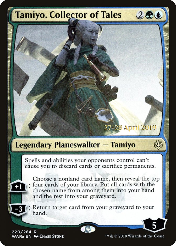 Tamiyo, Collector of Tales  [War of the Spark Prerelease Promos] | Gaming Infinity