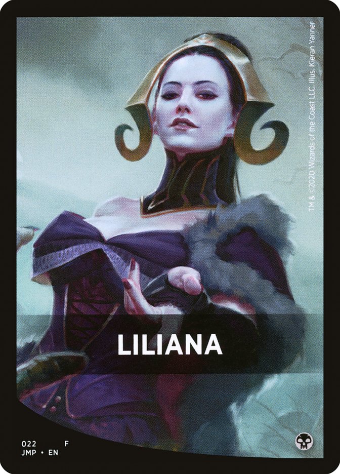 Liliana Theme Card [Jumpstart Front Cards] | Gaming Infinity