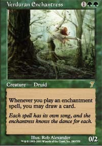 Verduran Enchantress [Seventh Edition] | Gaming Infinity