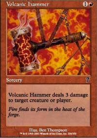 Volcanic Hammer [Seventh Edition] | Gaming Infinity