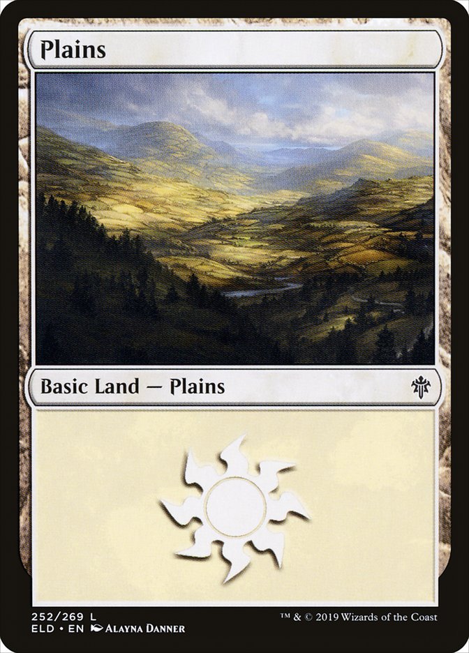 Plains (252) [Throne of Eldraine] | Gaming Infinity