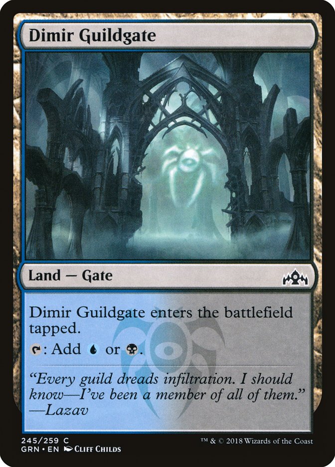 Dimir Guildgate (245/259) [Guilds of Ravnica] | Gaming Infinity